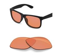 BlazerBuck Polarisierte Ersatzgläser für Ray-Ban Justin RB4165 54 mm Sonnenbrille, Anti-Salz, HD Orange