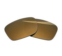 BlazerBuck Polarisierte Ersatzgläser für RayBan Andy RB4202 55 mm Sonnenbrillen mit Salzwasserschutz, Perlgold, polarisiert, 0