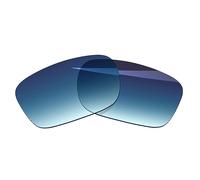BlazerBuck Polarisierte Ersatzgläser für RayBan Andy RB4202 55 mm Sonnenbrillen mit Salzwasserschutz, Blauer Farbverlauf, 0