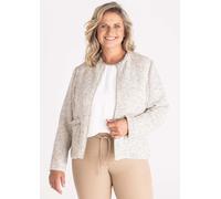 Blazerjacke mit Reißverschluss weiß 38