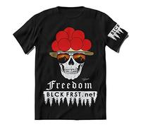 BLCK FRST Cooles Bollenhut Schwarzwald Black Forest Freedom M T-Shirt