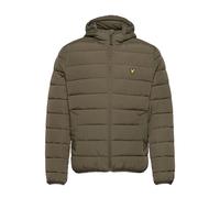 Steppjacke LYLE & SCOTT Gr. L, grün (olive) Herren Jacken Steppjacken mit Logostickerei auf der Brust (10033732-L)