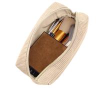 Bleistiftbeutel - 7.09 x 4,13 x 22,95 Zoll Cord -Schreibwarener für Stifte und Vorräte, weiche Stoff mit Reißverschluss für Schulbüroklassenzimmer, Teenagerinnen der Hochschullehrerin Jugendliche