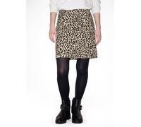 Bleistiftrock STREET ONE STUDIO, Damen, Gr. 40, beige (schwarz), Web, 80% Baumwolle, 15% Polyester, 5% Elasthan, normal kniefrei, Röcke Bleistiftrock, Middle Waist (62744713-40) schwarz