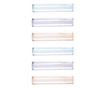 Bleistiftspitzenschutz, transparent, bunt, Anti-Stab, tragbar, Schule, 6 | Stiftspitzenschutzhülle für Zuhause, Klassenzimmer, Büro, Studenten, Schulbelohnungen, Partygeschenke