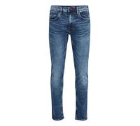 Blend 20708715 Herren Jeans Hose Denim Pant Multiflex mit Stretch 5-Pocket Jet Fit Flim Fit, Größe:32/32, Farbe:Denim Middle Blue (76201)