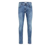5-Pocket-Hose BLEND "BHTwister", Herren, Gr. 34, Länge 34, denim middle blau, Jeans, 93% Baumwolle, 5% Polyester, 2% Elasthan, unifarben, regular fit normal, Hosen 5-Pocket-Hose, Stilvolle Regular-Fit