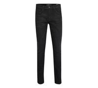 Slim-fit-Jeans BLEND "Slim Fit Jeans BHJet" Gr. 33, Länge 32, blau (denim schwarz), Herren, Obermaterial: 98% Baumwolle CO. 2% Elasthan EL., Jeans (49609960-33) denim schwarz