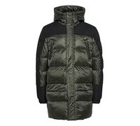 Winterjacke BLEND "BHOuterwear", Herren, Gr. L, forest night, 100% Nylon, unifarben, regular fit normal, ohne Ausschnitt, eingesetzt gerader Abschluss, Jacken Winterjacke, Stilvolle Winterjacke mit to