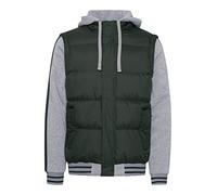 Blend 20714935 Outerwear Herren Steppjacke Übergangsjacke Jacke Bomberjacke mit Sweat-Ärmeln und Kapuze Regular Fit, Größe:L, Farbe:Rosin (190509)