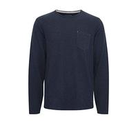 BLEND Langarmshirt Herren blau, XL