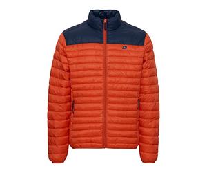 Blend 20715260 Outerwear Herren Steppjacke Übergangsjacke Jacke leicht gesteppte Winterjacke mit color-block und Stehkragen Regular Fit, Größe:XL, Farbe:Paprika (171553)