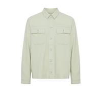 Blend 20715454 Overshirt Herren Übergangsjacke Jacke Überhemd Hemdjacke Kariert Wollige Optik Brusttaschen Hochwertige Baumwoll-Qualität, Größe:2XL, Farbe:Sea Foam (146007)