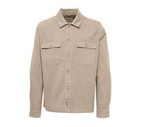 BLEND Hemdjacke Herren beige, L