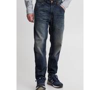 5-Pocket-Jeans BLEND "BHThunder", Herren, Gr. 30, Länge 32, denim dunkelblau, Jeans, 98% Baumwolle, 2% Elasthan, unifarben, relaxed fit normal, Jeans 5-Pocket-Jeans, Stilvolle Jeans mit weiter Passfor
