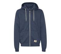 Blend 701628 Herren Sweatjacke Kapuzen-Jacke Zip-Hoodie aus hochwertiger Baumwollmischung Meliert