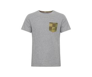 Blend Amilo Herren T-Shirt Kurzarm Shirt aus 100% Baumwolle, Größe:XL, Farbe:Stone Mix (200274)