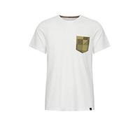 Blend Amilo Herren T-Shirt Kurzarm Shirt aus 100% Baumwolle, Größe:XXL, Farbe:Egret (110103)