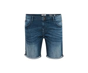 Blend BDGrilitsch BT Herren Big & Tall Jeans Hose Denim mit Gürtelschlaufen Stretch-Anteil Regular Fit, Größe:5XL, Farbe:Denim middleblue (76201)