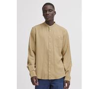 BLEND Langarmhemd Herren Regular Fit camel, M