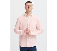 BLEND Langarmhemd Herren Regular Fit rosa, L