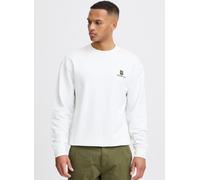 Blend - Bekleidung BHBRODY Sweatshirt crew print - weiß - Größe XL