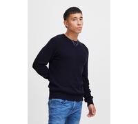 Blend BHCodford Herren Strickpullover Feinstrick Pullover mit Rundhalsausschnitt O-Neck Meliert, Größe:XL, Farbe:Black (194007)