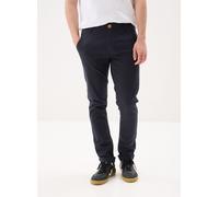 Chinohose BLEND "BHNatan", Herren, Gr. 29, Länge 32, schwarz navy blau, Web, 98% Baumwolle, 2% Elasthan, unifarben, schmal normal, Hosen Chinohose, Stoffhose mit normalem Bund und schmalem Beinen - Sl