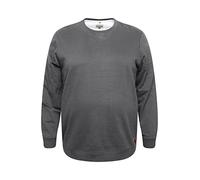 Sweatshirt BLEND "BLEND BHBAlex" Gr. 4XL, grau (charcoal mix) Herren Sweatshirts (19862366-4XL) charcoal mix