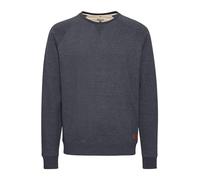 Blend BHAlex Herren Sweatshirt Pullover Sweater mit Rundhalsausschnitt Rippbündchen Baumwollmischung Regular fit, Größe:M, Farbe:Navy (70230)