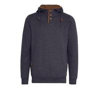 Blend BHAlexo Herren Kapuzenpullover Hoodie Pullover mit Kapuze Knopf-Verschlüsse Baumwollmischung Regular fit, Größe:L, Farbe:Navy (70230)