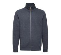 Blend BHAlio Herren Sweatjacke Cardigan Sweater mit Reißverschluss Stehkragen Rippbündchen Baumwollmischung Regular fit, Größe:M, Farbe:Navy (70230)