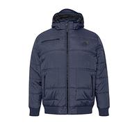 BLEND BHBoris Boris Herren Winterjacke Big & Tall Herrenjacke Jacke Große Größen bis 6xl Kapuze Reißverschlusstaschen Regular fit, Größe:6XL, Farbe:Dress Blues (194024)
