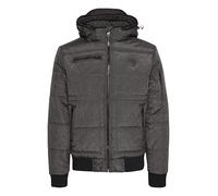 Blend BHBoris Teddy Herren Steppjacke Winterjacke gefüttert mit Kapuze, Größe:M, Farbe:Black Teddy (75126)
