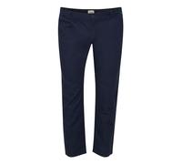 Blend BHBPants Herren Hose aus Leinenmix Chinohose Stoffhose mit Gürtelschlaufen Eingrifftaschen, Größe:48/30, Farbe:Dress Blues (194024)