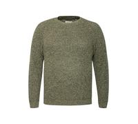 Blend BHBPullover Herren Strickpullover Pullover Langarmshirt mit Rundhals Rippbündchen Große Größen 100% Baumwolle Regular fit, Größe:6XL, Farbe:Forest Night (190414)