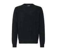 Blend BHBranko Herren Strickpullover Feinstrick Pullover Wollmischung Regular Fit, Farbe: Black Beauty (193911), Größe: M