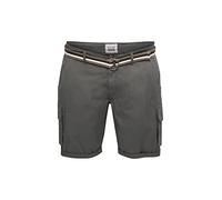 Blend BHBrian BT Herren Big & Tall Chino Shorts Bermuda Kurze Hose mit Stretch Große Größen, Größe:4XL, Farbe:Smoked Pearl (180000)