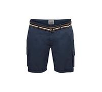 Cargoshorts BLEND "BLEND BHBBrian" Gr. 4XL, US-Größen, blau (dress blues) Herren Hosen (58450315-4XL) dress blues