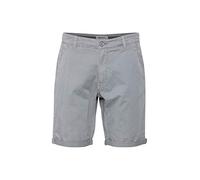 Chinoshorts BLEND "Chinoshorts BHBrix", Herren, Gr. XL, N-Gr, grau (monument), Web, Obermaterial: 97% Baumwolle CO. 3% Elasthan EL., casual, regular fit kurz, Hosen (49462145-XL) monument
