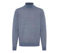 Blend BHBruton Herren Rollkragenpullover Strickpullover Feinstrick Pullover mit Rollkragen Rippbündchen Regular fit, Größe:L, Farbe:Dress Blues (194024)