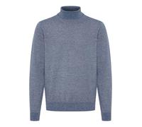Blend Herren Rollkragenpullover BHBruton Feinstrick Regular Fit Rippbündchen 3XL Dress Blues