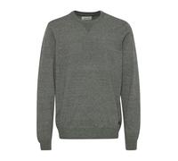 Rundhalspullover BLEND "Pullover", Damen, Gr. XXL, grün (deep forest), Strick, Obermaterial: 100% Polyester, unifarben, regular fit normal, Rundhals, Pullover Rundhalspullover (68563033-XXL) deep fore