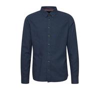 Langarmhemd BLEND "BHBurley shirt" Gr. M, N-Gr, blau (dress blues) Herren Hemden (15804241-M) dress blues