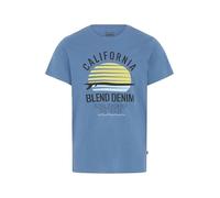 Blend BHCalifo Herren T-Shirt Kurzarm Shirt mit Print Rundhals-Ausschnitt Baumwollmischung Regular fit, Größe:2XL, Farbe:Federal Blue (74001)