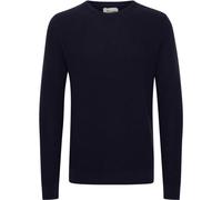 Blend BHCodford Herren Strickpullover Feinstrick Pullover mit Rundhalsausschnitt O-Neck Meliert, Größe:3XL, Farbe:Black (194007)
