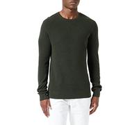 Blend BHCodford Herren Strickpullover Feinstrick Pullover mit Rundhalsausschnitt O-Neck Meliert, Größe:S, Farbe:Rosin (190509)