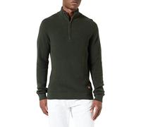 Stehkragenpullover BLEND "BL Pullover BHCodford half-zipp" Gr. M, braun (brown) Herren Pullover (55108658-M) brown