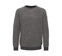 Strickpullover BLEND "Strickpullover BHComen" Gr. XL, grau (pewter mix), Herren, Obermaterial: 100% Baumwolle CO., Pullover (31430758-XL) pewter mix