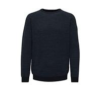 Blend BHComen Herren Strickpullover Grobstrick Pullover mit Struktur Rundhalsausschnitt, Größe:XL, Farbe:Dress Blues (194024)